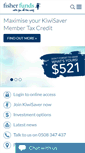 Mobile Screenshot of fisherfunds.co.nz